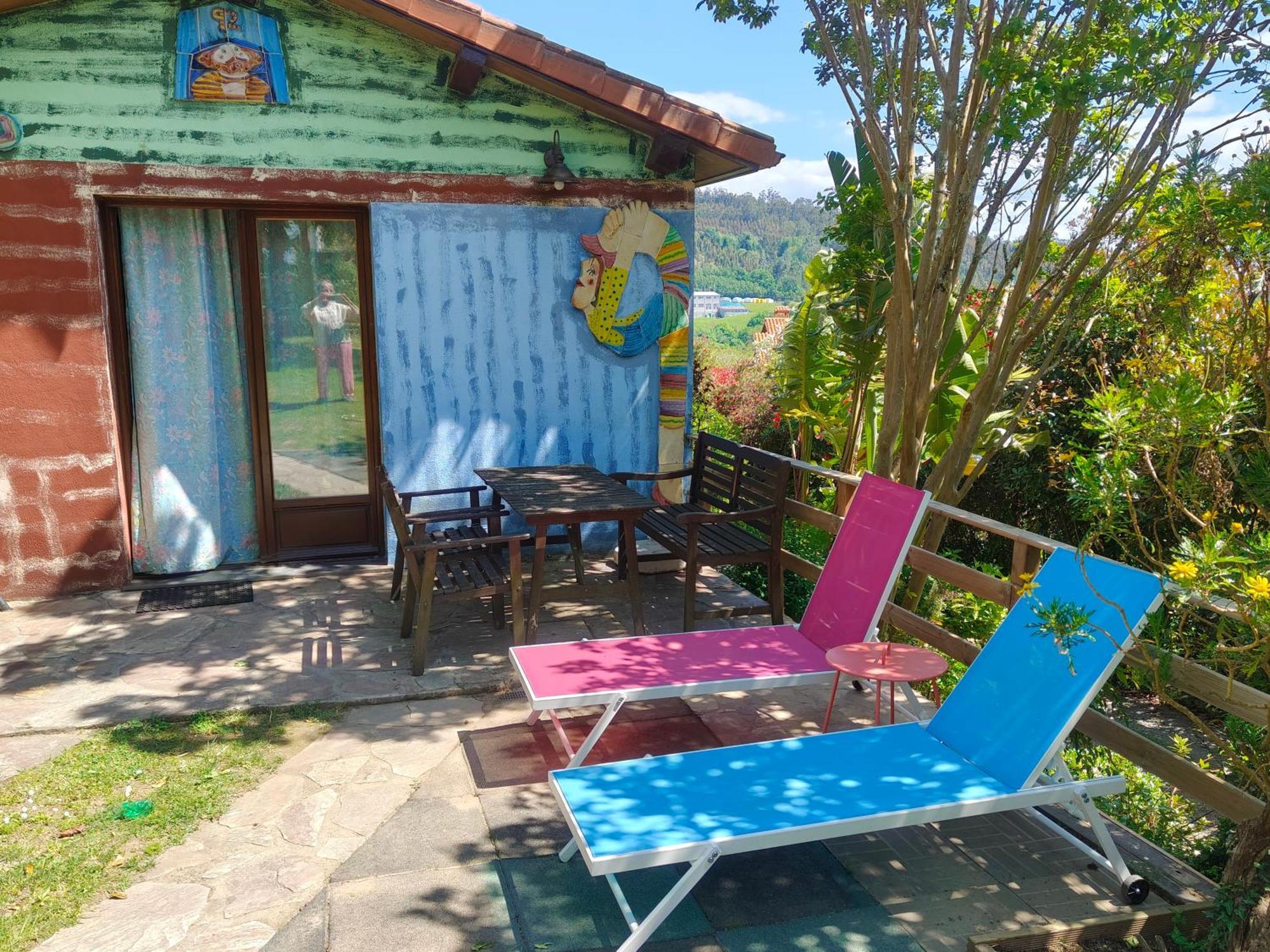 Apartamentos Rosa Jove Cabanas Bagian luar foto