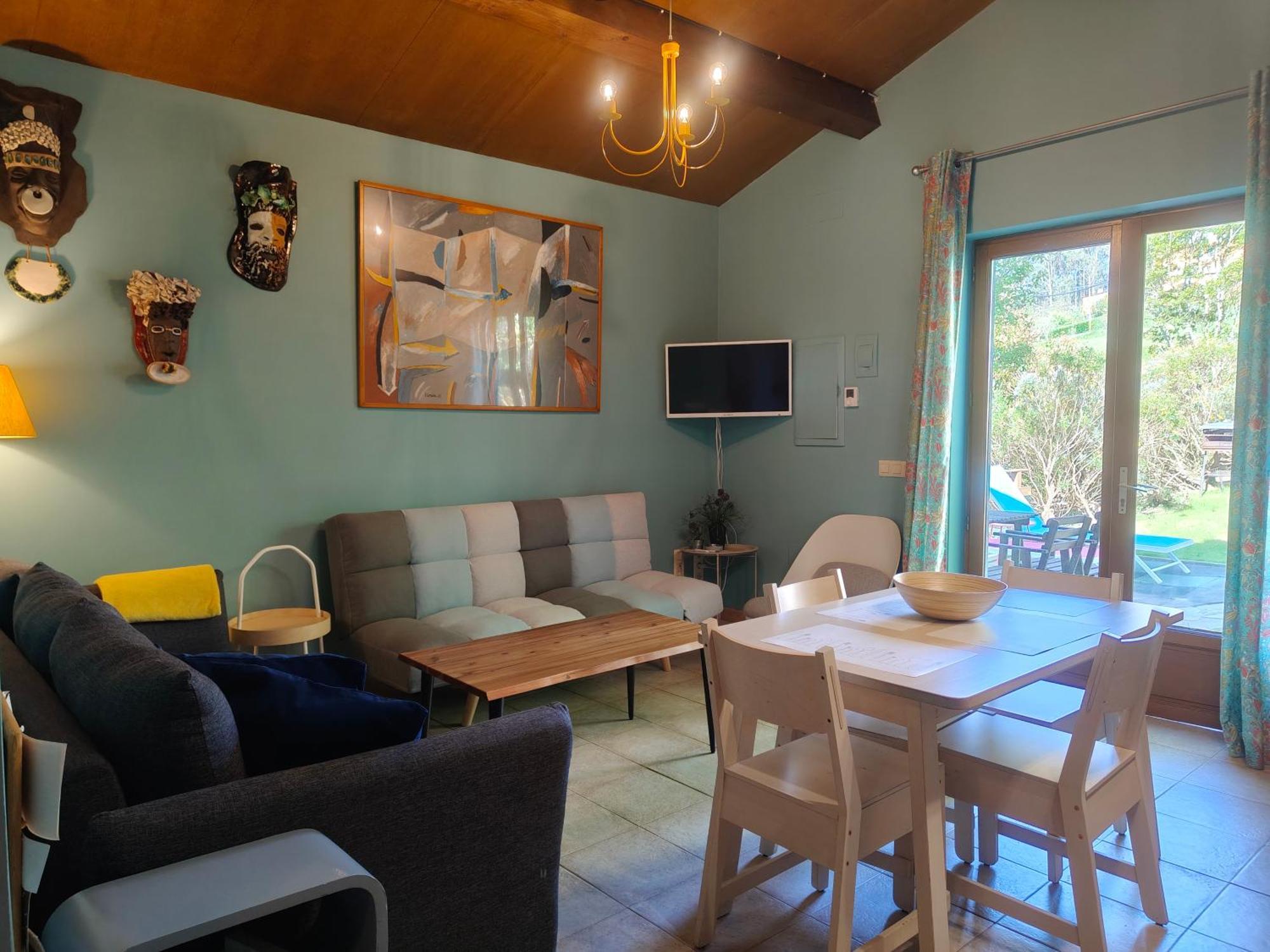 Apartamentos Rosa Jove Cabanas Bagian luar foto